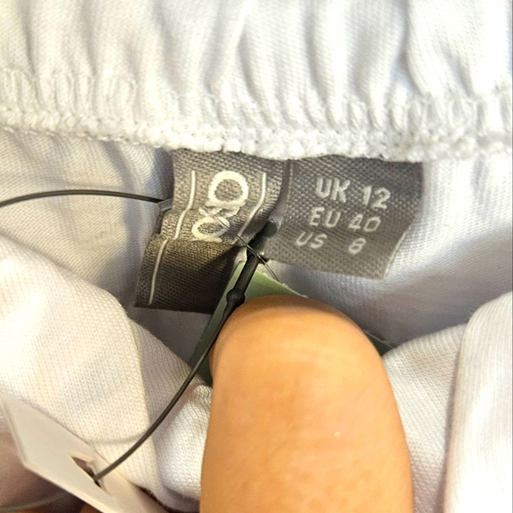 ASOS White ruffle maxi dress NWT - Picture 12 of 13